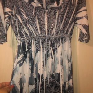 Fun dress with rhinestones